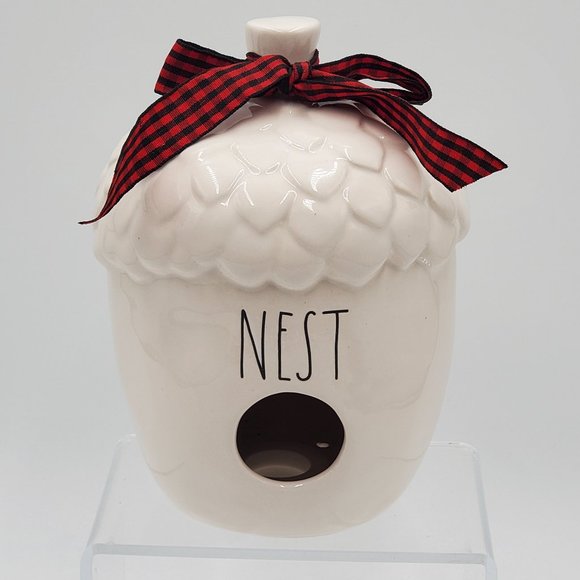 Rae Dunn Acorn Shaped NEST Birdhouse - NWOT - Picture 4 of 14